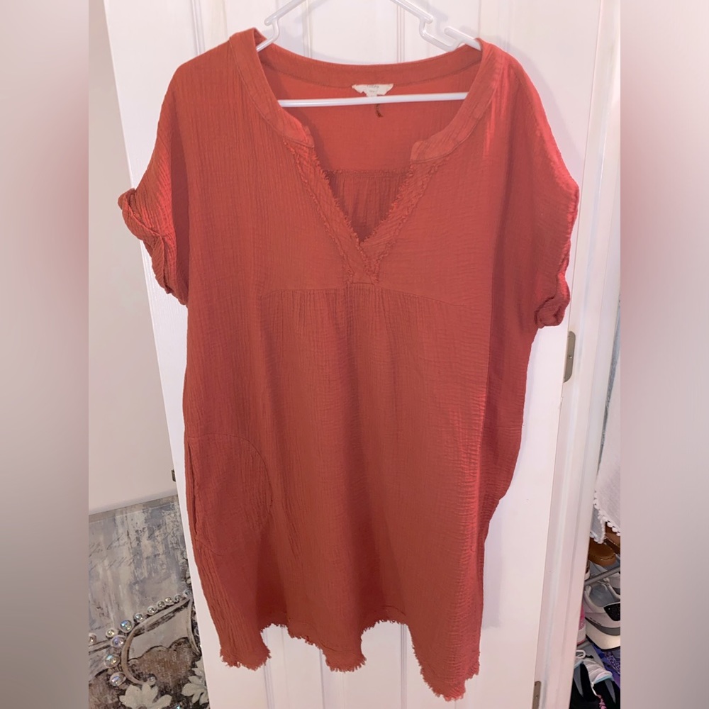 ENTRO v-neck dress